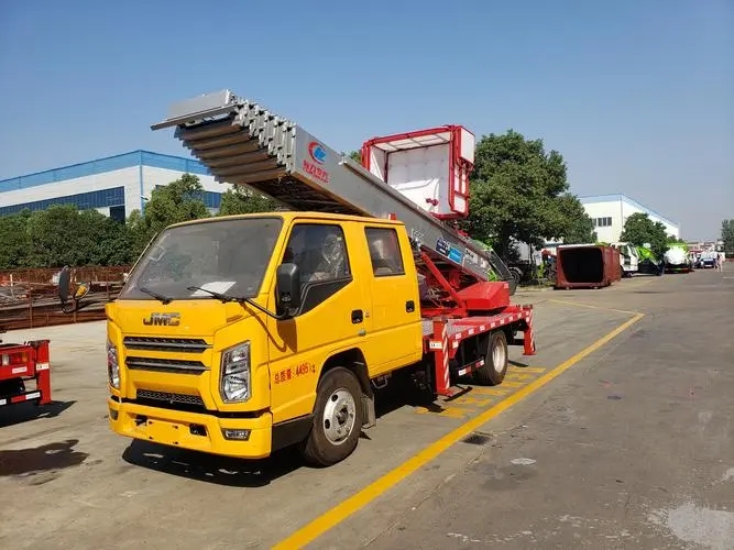 西区附近云梯车出租 砂石搬运